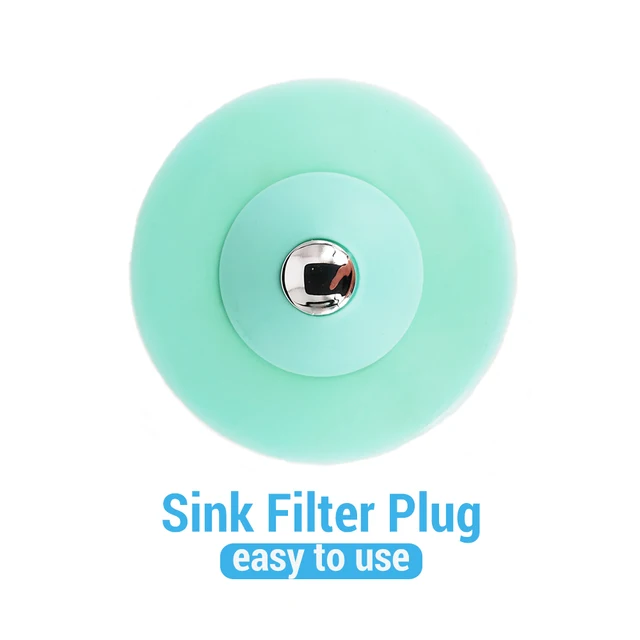 Kitchen Sink Strainer Drain Plug Bathroom Accessories Products Shower Filter Bathroom Accessory Basin Hair Catcher Water Stopper 2