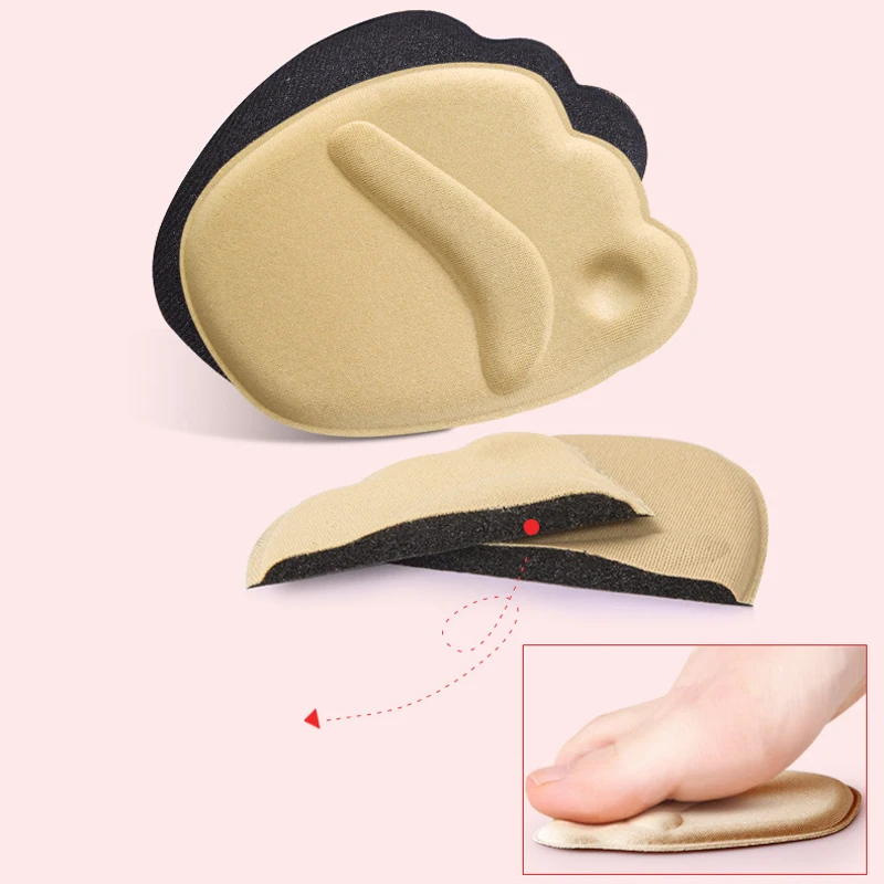 Soft Forefoot Insole Pads High Heel Insole Anti Slip Foot Protection