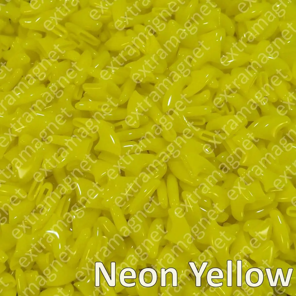 200 шт.-мягкие колпачки для ногтей для кошек+ 10x клей+ 10x аппликатор/* XS, S, M, L, paw, claw, cover, lot, cat*/ - Цвет: Neon Yellow