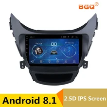 9 Android Car DVD Multimedia Player font b GPS b font For Hyundai Elantra MD Avante