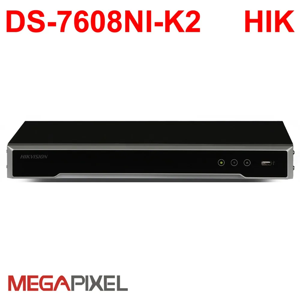 

hikvision CCTV Video Recorder PoE NVR DVR ip camera 4K 8Mp HD network Camcorder home security surveillance system DS-7608NI-K2