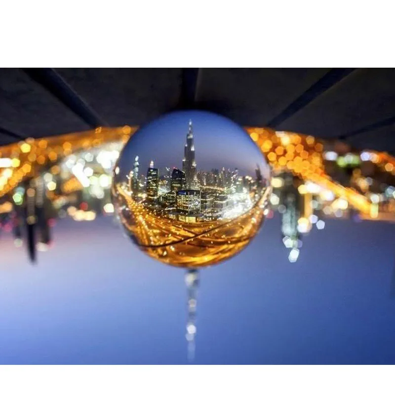Горячая магический натуральный хрустальный шар кварц фэн шуй фотография стеклянные кристаллы ремесло путешествия фотографировать декоративные шары