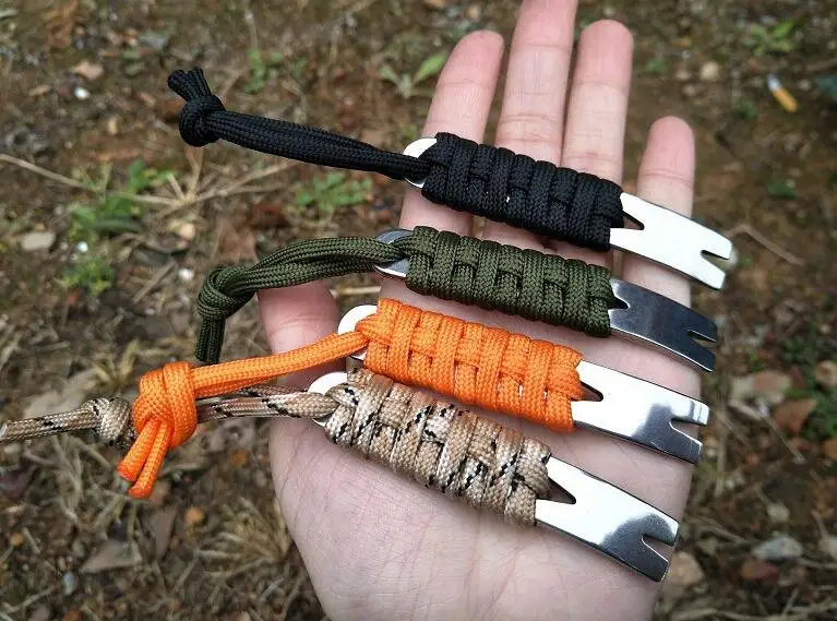 

EDCGEAR EDC Gear Mini Crank Crowbar Pocket Pry Bar Keychain Multi Tool Survival Scraper Opener Outdoor Tools