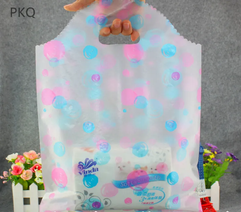 45pcs/lot 4 Size Big plastic bags wedding birthday party gift package