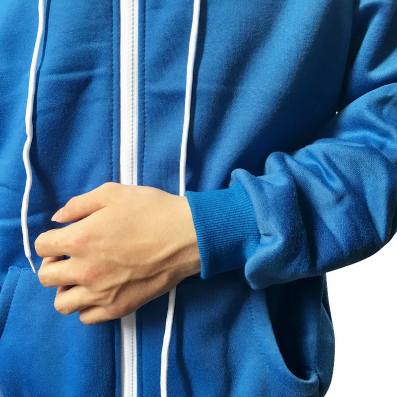 Coshome Undertale Sans Hoodies Cosplay Costumes Men Women Winter Jacket Blue Coat Tops For Halloween Party