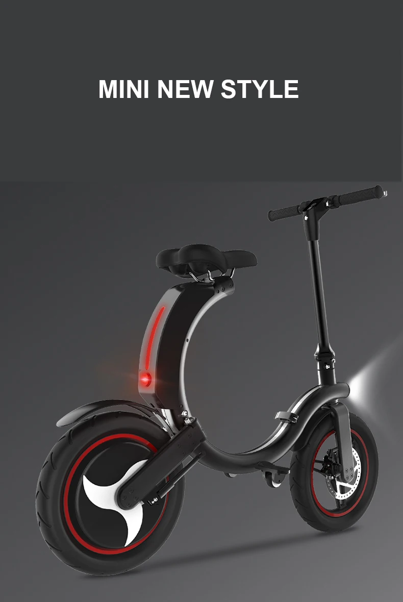 Discount Electric scooter to work on behalf of the artifact portable mini adult female small folding generation driving battery bicycle 0