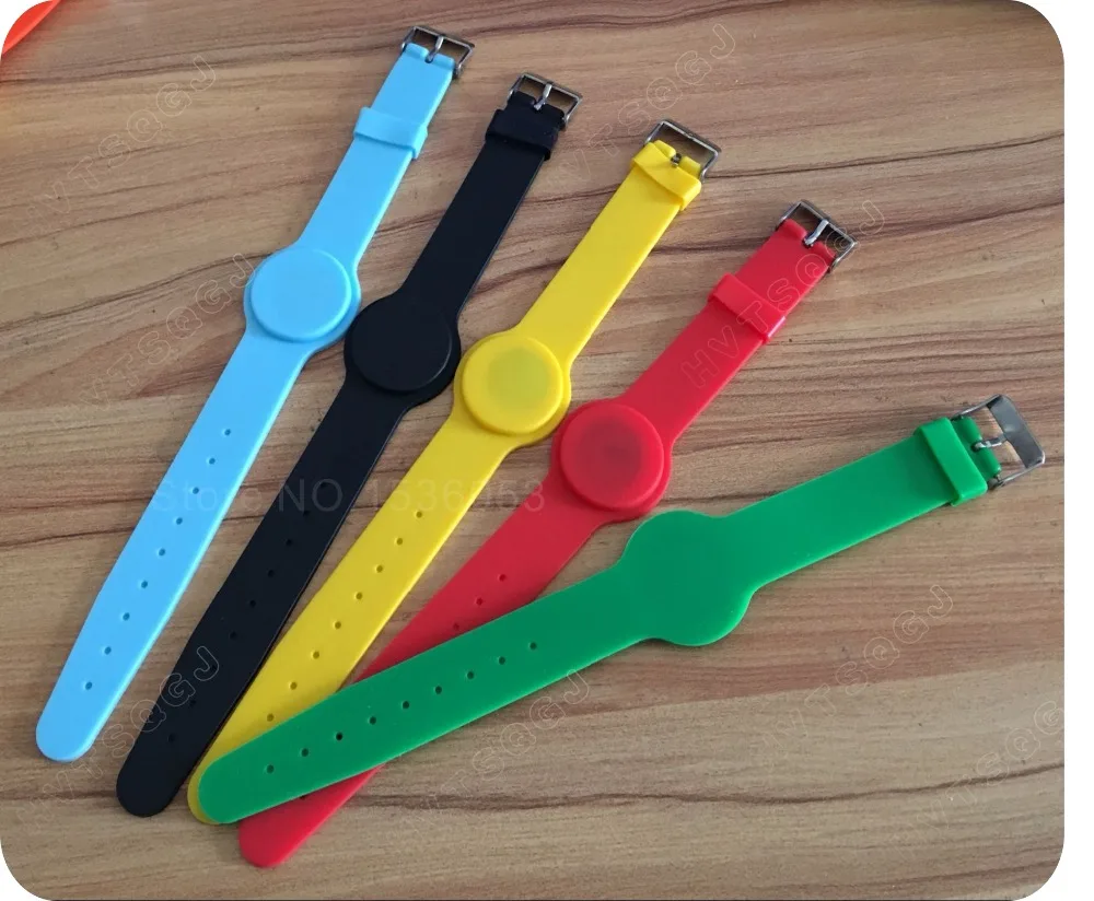 13.56Mhz RF08 IC S50 1K NFC Bracelet Wristband RFID IC Wrist Band