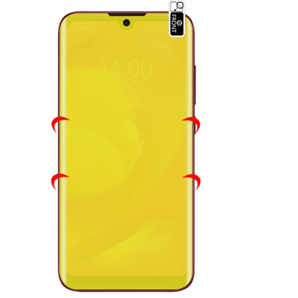 Защитная пленка 5D на весь экран для Xiaomi 9 Mi Play 8 SE Lite мягкая защитная из ТПУ Redmi Note 7