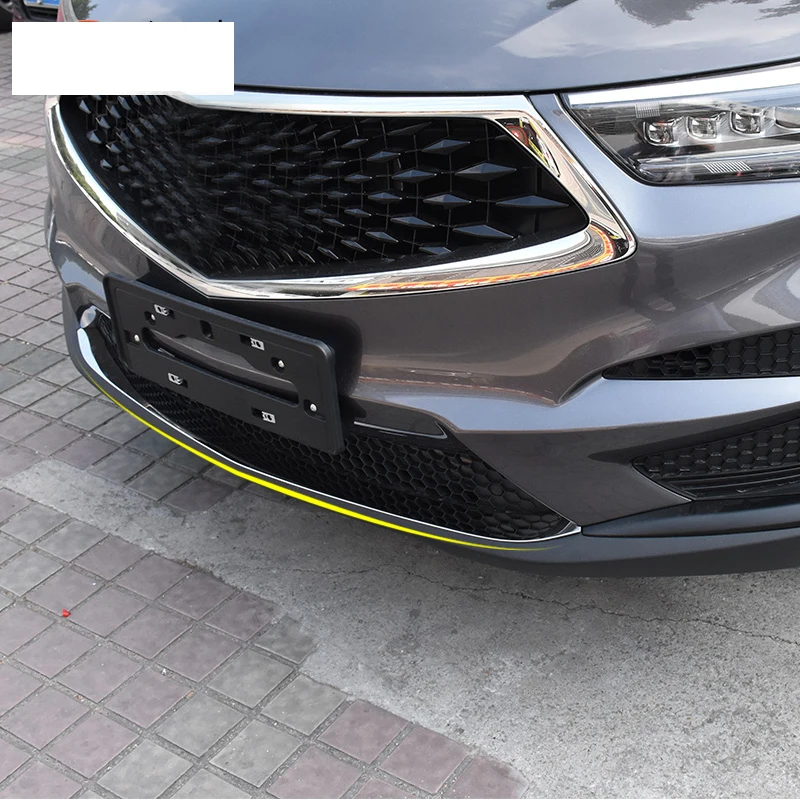 Lsrtw2017 из нержавеющей стали передний бампер полосы планки для Acura RDX
