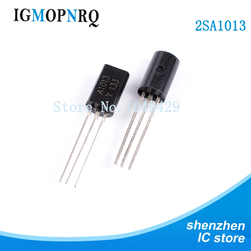 50 шт./лот 2SA1013 A1013 TO 92 транзисторы Triode PNP 160 в 1A Новинка|Транзисторы| |
