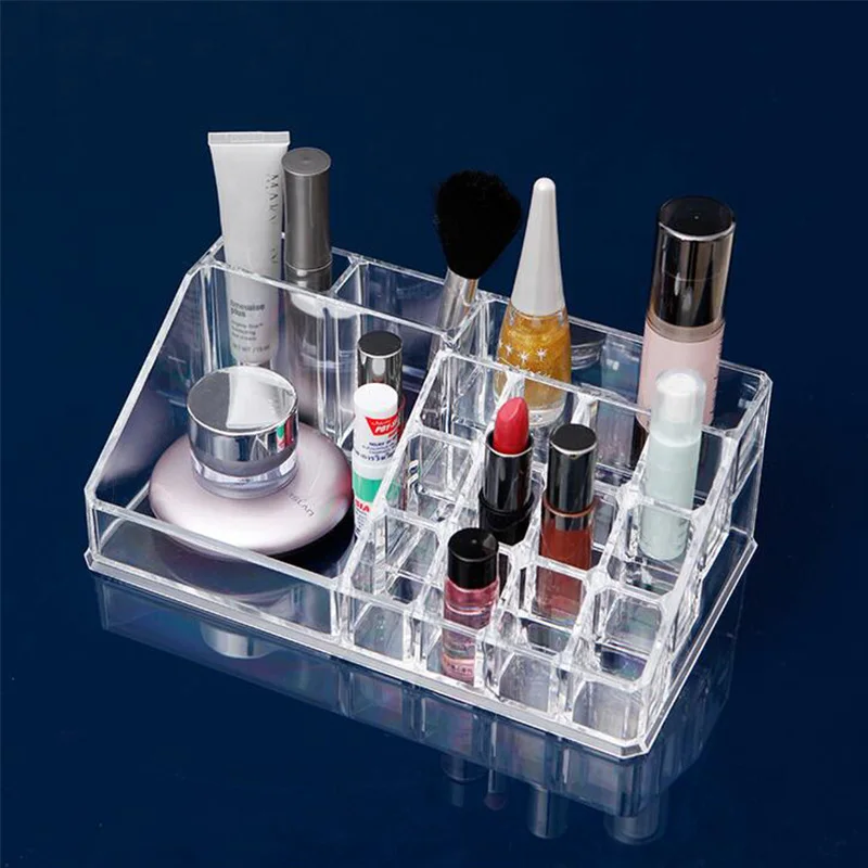 clear storage bins for makeup