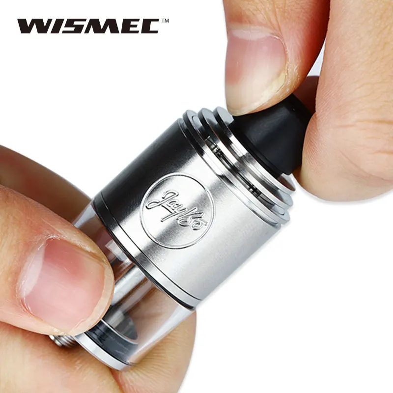 

100% Original WISMEC IndeReserve RTA 25mm Diameter Atomizer 4.5ml Capacity Rebuildable Tank Side Filling Vape Tank Vs MANTA RTA