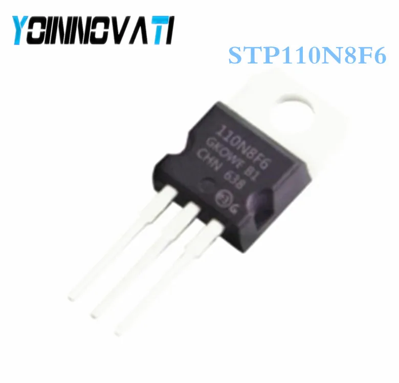 

Free shipping 10pcs/lot STP110N8F6 P110N8F6 Best quality.