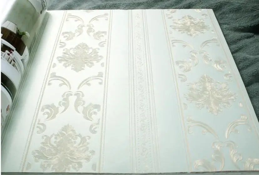 Beibehang европейские вертикальные полосы обои для рабочего стола рулон papel де parede 3D обои для Гостиной Полы-бумага - Цвет: YJ0503