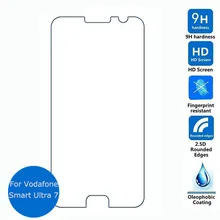 For Vodafone Smart Ultra 7 Tempered Glass Screen Protector 0.3mm 2.5D 9h Safety Protective Film for Smart Ultra 7 with clean kit