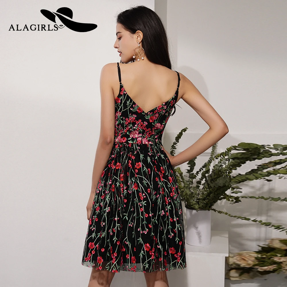 Alagirls дизайн длиной до колена платье для выпускного вечера Элегантные короткие платья для выпускного вечера платье на выпускной вечер пикантное платье цвета коктейль