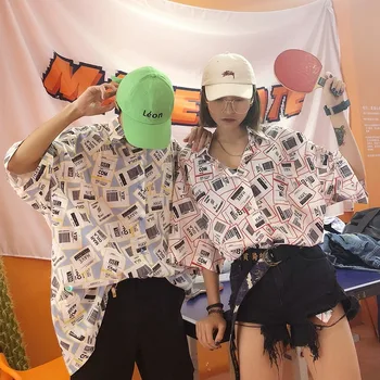 

Men women oversized style shirt Man woman oversized style blouse