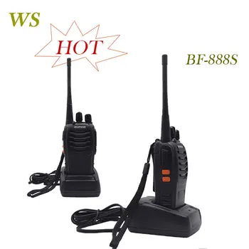 

2 PCS Professional UHF 5W Walkie Talkie BF 888s Two-way radio Baofeng BF-888S Portable CB Radio taklie walkie