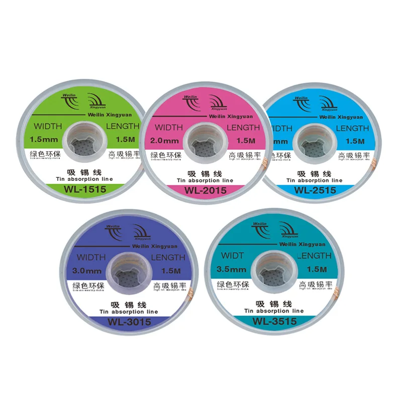 

BGA Desoldering Wire Desolder Wick Soldering Accessory Braid For Iron Electronic PCB Rework Repair