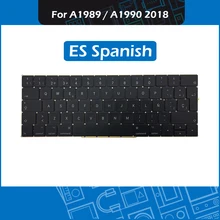 New ES Spanis Layout Keyboard for Macbook Pro Retina 13″ 15″ A1989 A1990 Spain Keyboard Replacement 2018 MR9Q2 MR932 MR942