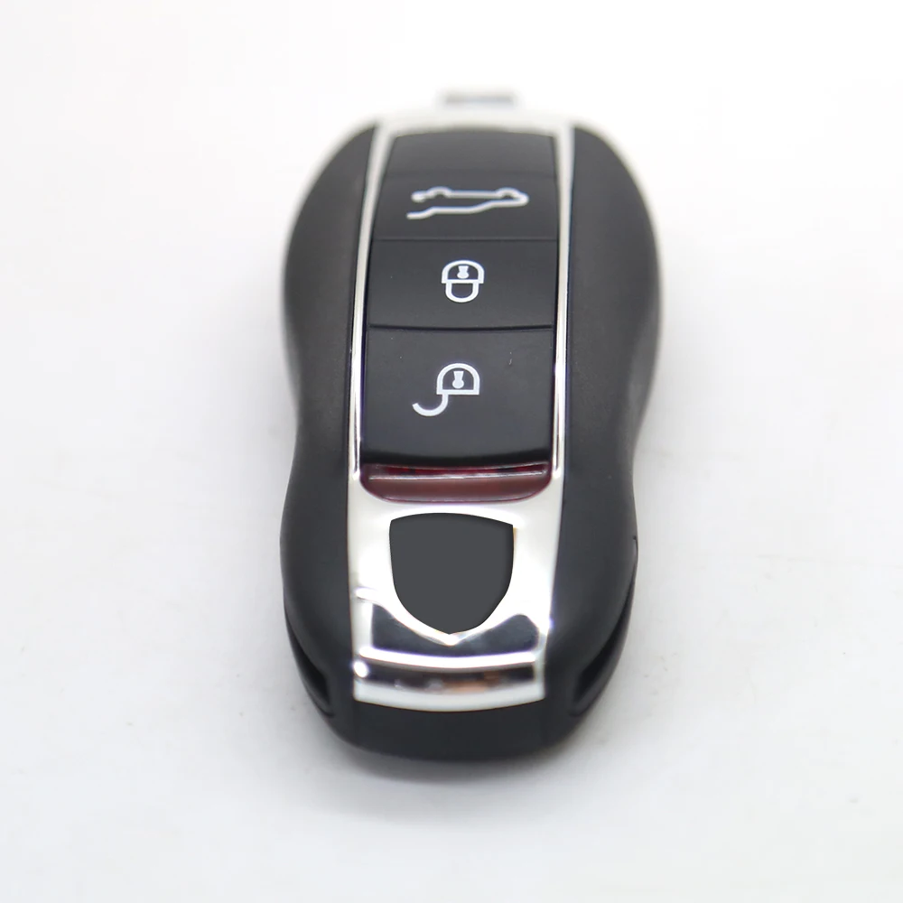 Smart Remote key 3 Button 315/433/434MHz Available 49 Chip with insert key for Porsche Cayenne/Panamera/911/Salamanca