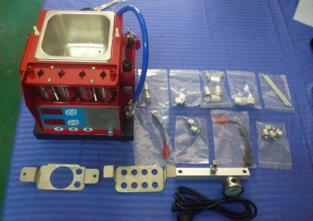 220V/110V 4 цилиндра Топливная форсунка тестера и ультра очиститель MST 30 сопла
