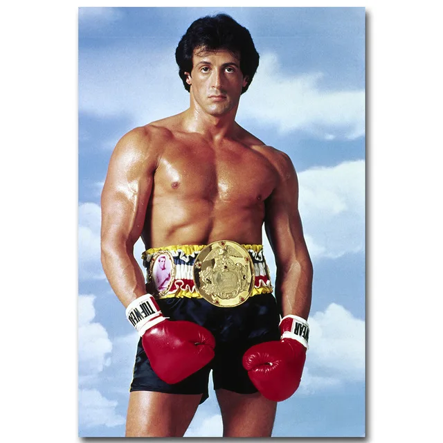 

Rocky Balboa Boxing Art SILK POSTER Decorative Wall painting 24x36inch