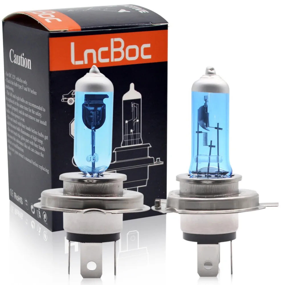 

Safego 2x H4 H7 Halogen Xenon Bulb H11 9005 HB3 Hi/Lo 60W/55W Headlight Xenon For Car 4300K-5000K Bright Warm White Fog Lamp 12V