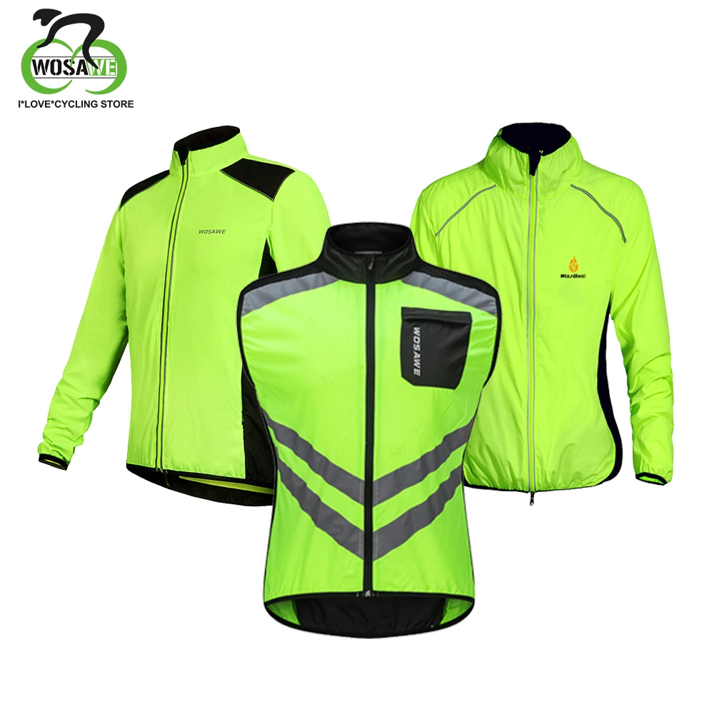 WOLFBIKE Cycling Men’s Windbreakers Windproof Splash Rain Coat Waterproof Breathable Light Weight Bike Jacket Men S-3XL