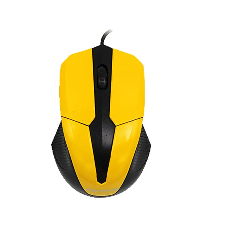 Top Optical Game Mouse Unique Mouse Wired Mouse YELLOW