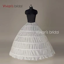 Crinoline 6 Hoop Petticoat For Ball Gown Dress Wedding Accessories Wedding Dresses Underskirt