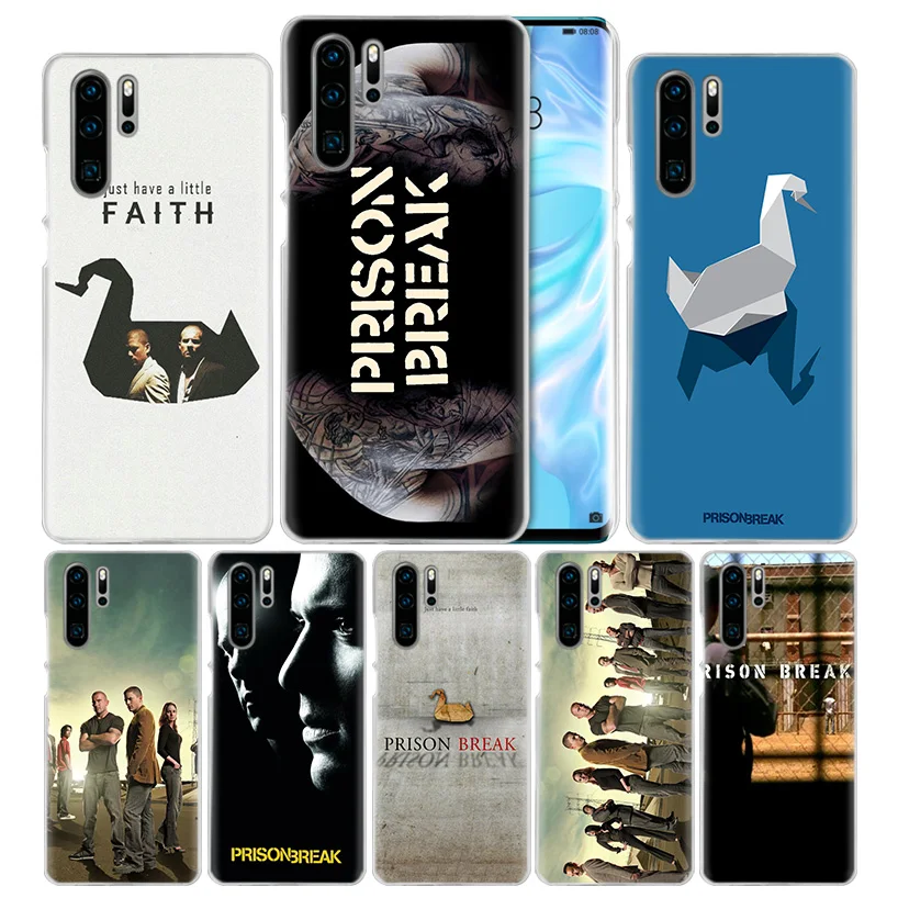 Prison Break Case for Huawei P20 P30 P Smart 2019 Nova 4