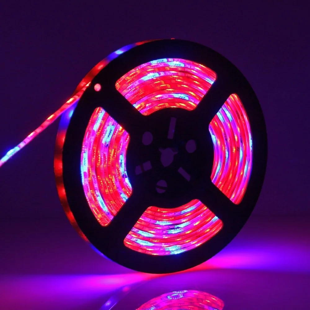 

5 M LED Phyto Lamps Full Spectrum LED Strip Light 300 LEDs 5050 SMD LED Fitolampy Grow Lights For Greenhouse Hydroponic plant