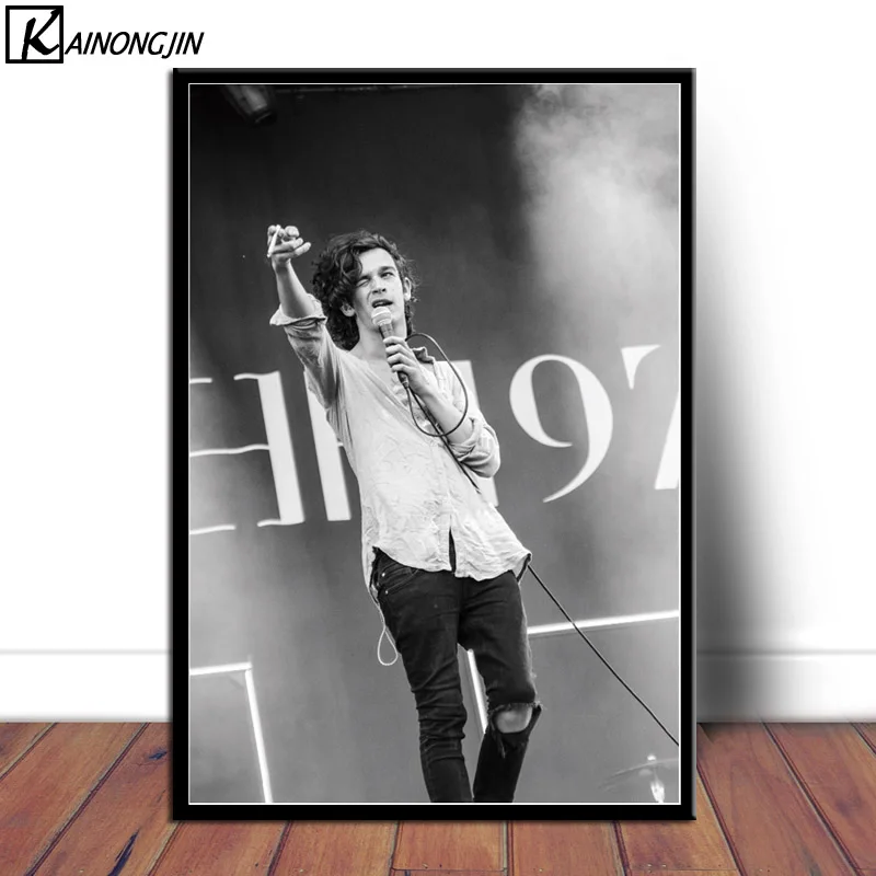 Постер Matthew Healy Ross THE 1975 Adam Hann Джордж Даниэль постеры и принты Холст Картина