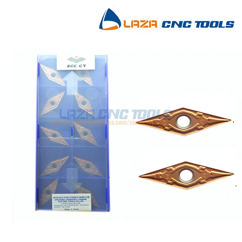VNMG160404 ADF YB9320 VNMG160408 * 10 шт ZCCCT токарные наконечники вставки из карбида вольфрама