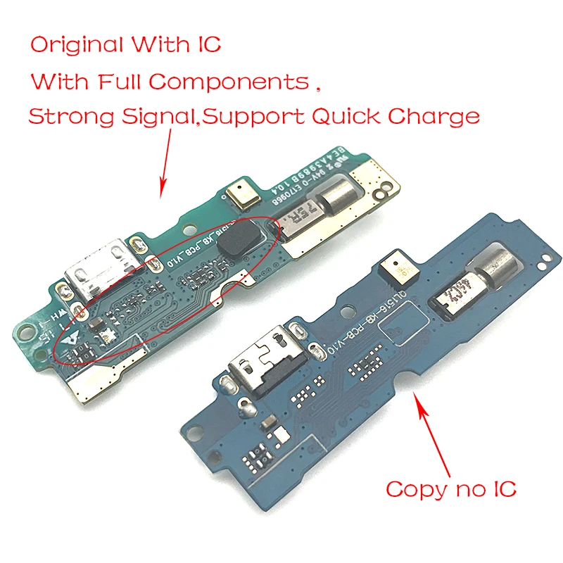 Протестированный для ASUS Zenfone 4 Max Pro ZC554KL Micro Dock разъем usb зарядный порт гибкий кабель плата с Вибрационный микрофон