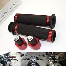 Для мотоцикла 7/8 ''рукоятка крышки/ручки руля CNC 22 мм Универсальный для SUZUKI GSXR1000 GSX-R1000 2007 2008 GSXR 1000 07