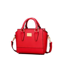 Exquisite Simple Designer font b Handbag b font 2016 New Ladies Small Plain Shoulder Bag Solid