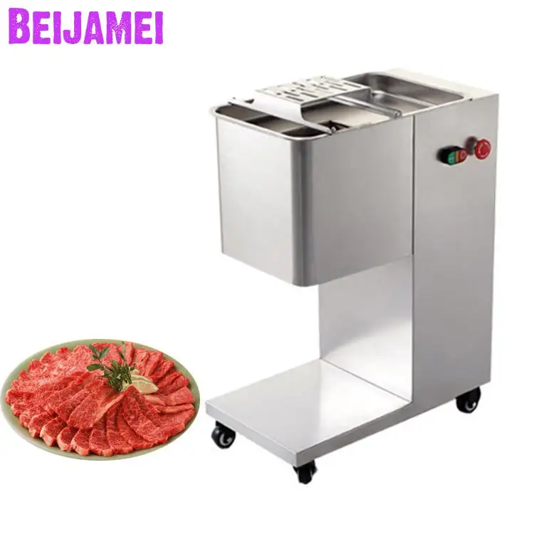 BEIJAMEI 500 кг электрическая ломтерезка для мяса автоматическая для мяса резка машины коммерческих мясорубки для ресторана