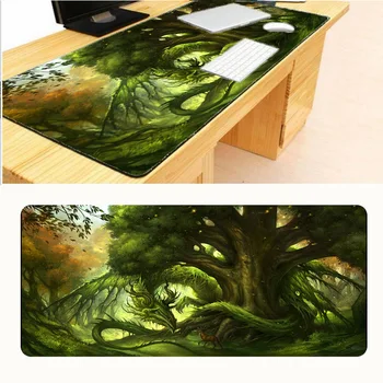 

Mairuige Dragon Around Tree Free Shipping BIG 30X60/70/80/90CM Rubber Game Mouse Pad Laptop Computer Mat Large Mat Anti-Slip