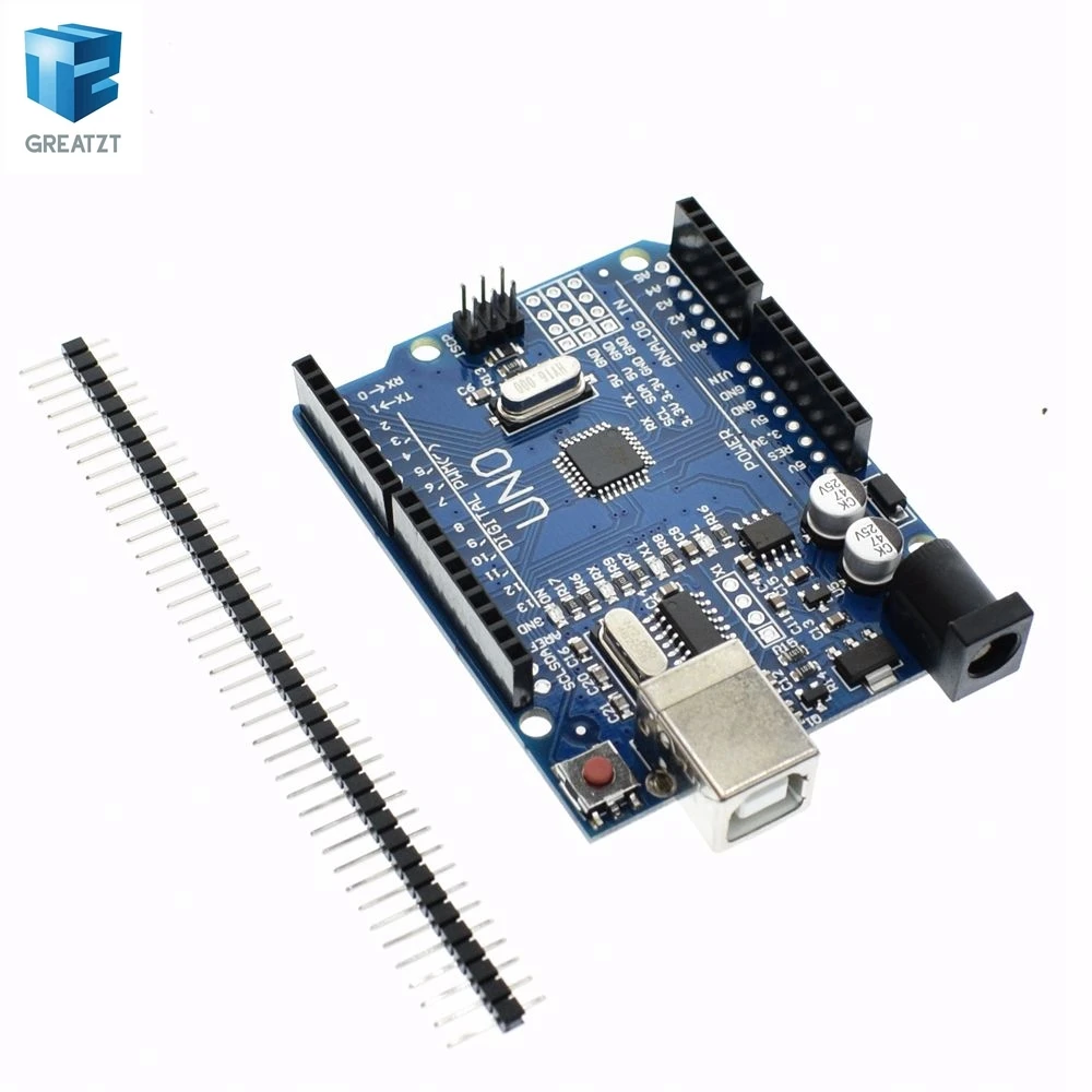 

1pcs Smart Electronics high quality UNO R3 MEGA328P CH340G Compatible NO USB CABLE for GREATZT