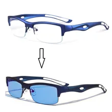 Vazrobe Quality Photochromic Sunglasses Men Polarized Resin Lens Sport TR90 Glasses Frame Chameleon Sunglass for Driving
