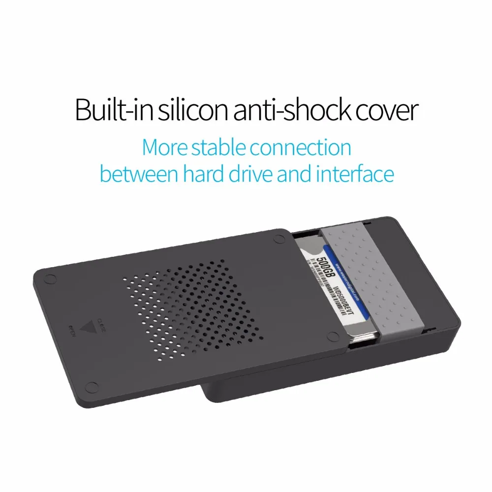  Carcasa de disco duro ORICO 35 pulgadas tipo C HDD SATA externo USB3.1 para 35 