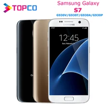 Samsung Galaxy S7 G930T G930V G930A G930P Original desbloqueado 4G LTE Android Teléfono móvil GSM Quad Core 5,1