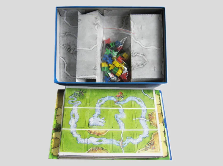 Carcassonne Basic 2016 English Version Board Game Card Game Party Family Game Gift for Children HOT