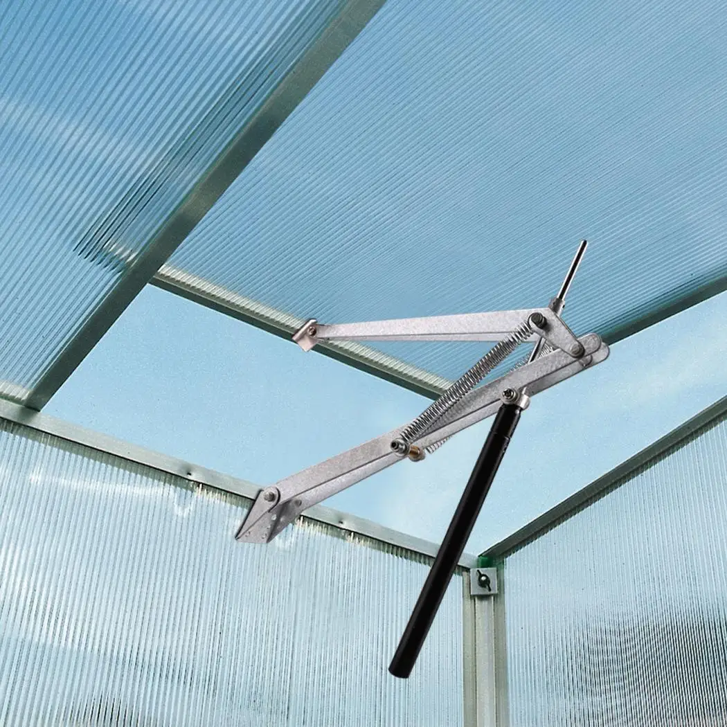 

Automatic Window Opener Solar Heat Sensitive 45cm 7KG 30 Greenhouse 15- 25/60-77F Vent Silver Black Tools