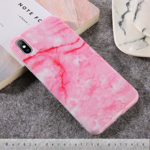 Silicone Gradient Marble Phone Case