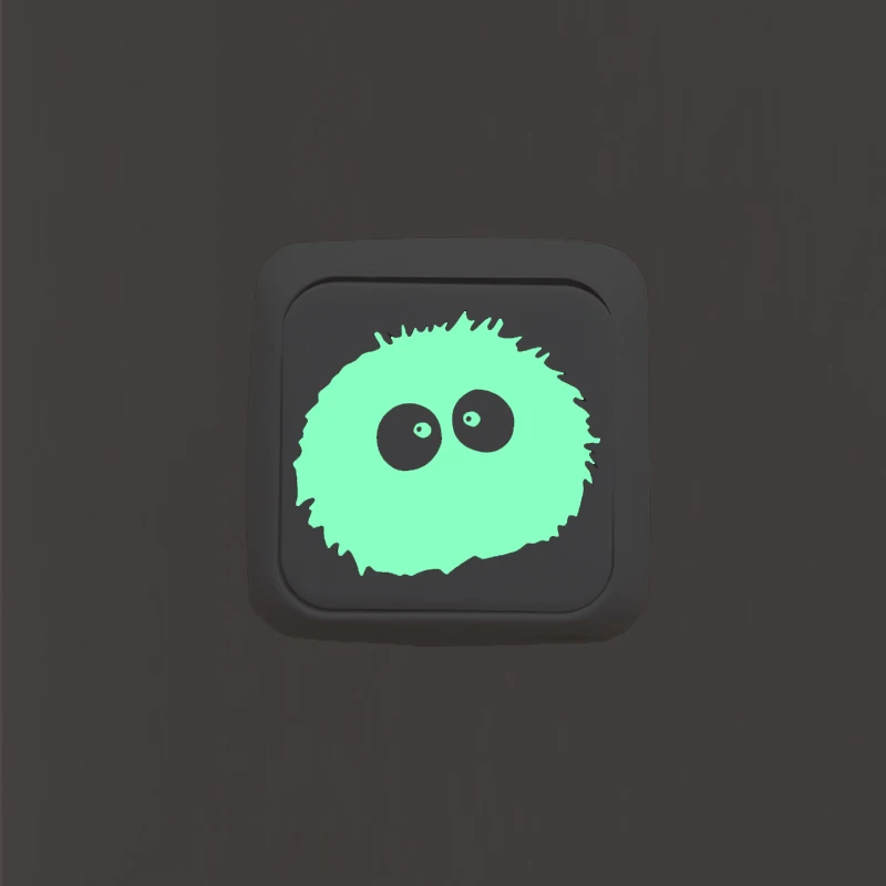 New-3D-wall-stickers-for-kids-rooms-Totoro-Luminous-Sticker-glow-in-the-dark-fairy-wall(9)