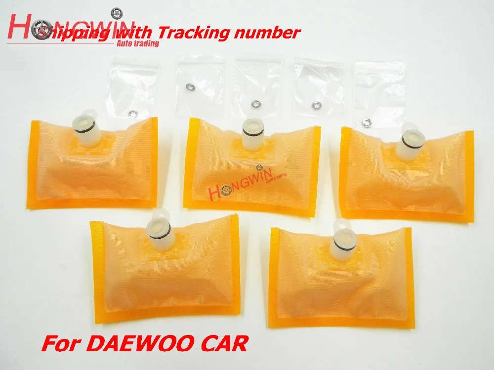 5PCS Strainer Fuel Pump Filter For Univeral Car Ford GM HONDA TOYOTA HYUNDAI ETC