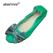 Aucvee/Новинка, женские туфли на плоской подошве с бантиком, туфли-лодочки на плоской подошве с закрытым квадратным носком, туфли-лодочки на плоской подошве, туфли-лодочки, тонкие туфли, F0-8